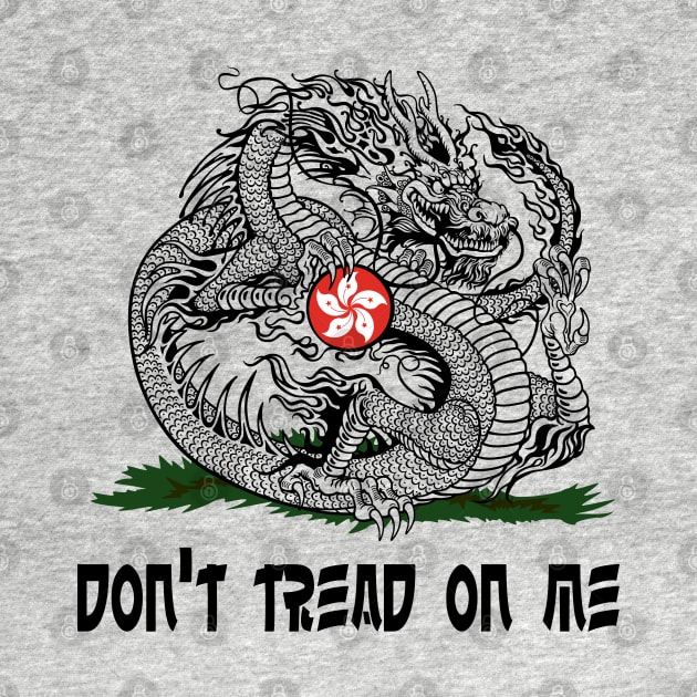 Don't Tread On Me (Hong Kong) - Traditional by JCD666